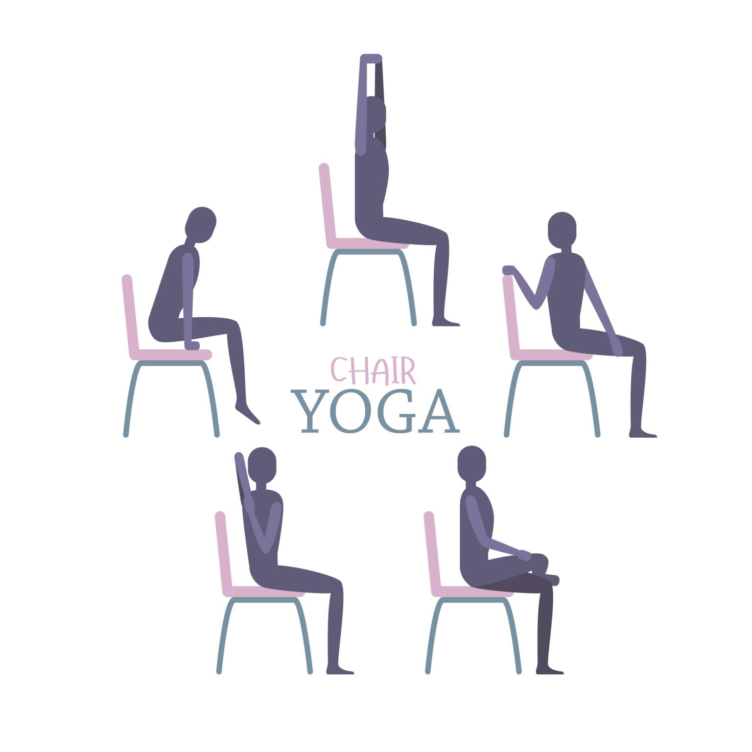 chair yoga image